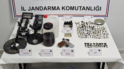 Karaman'da İl Emniyet Müdürlüğü ve İl Jandarma Komutanlığı ekiplerinin yürüttüğü