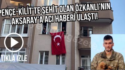 Irak’ın kuzeyindeki operasyonda zehirli gazdan etkilenen Piyade Sözleşmeli Er Özkan