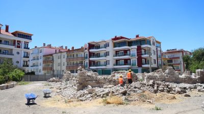 Aksaray Belediyesi, Çerdiğin Mahallesi’nde uzun yıllardır atıl durumda bulunan ve