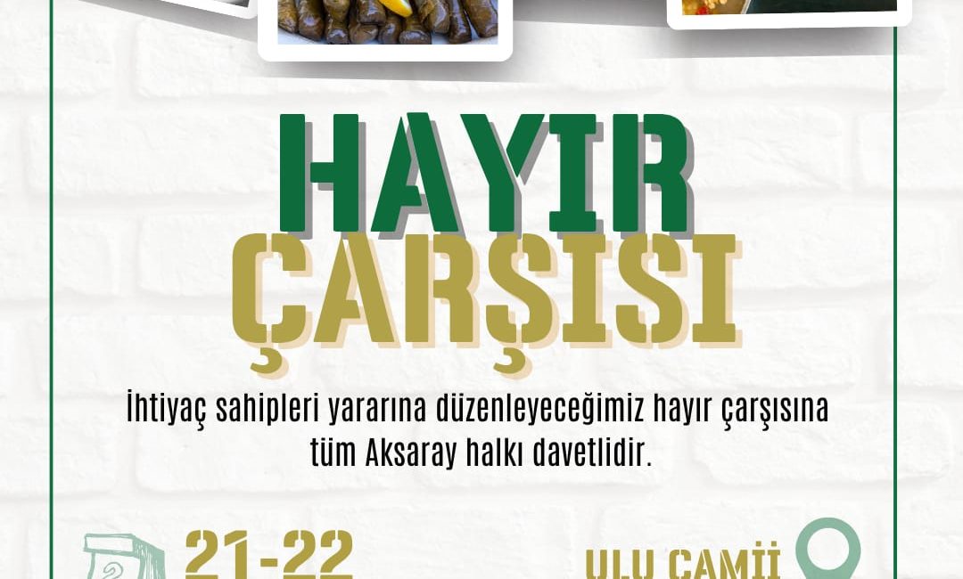 Aksaray İHH İnsani Yardım Derneği gönüllüleri, ihtiyaç sahipleri yararına 21-22