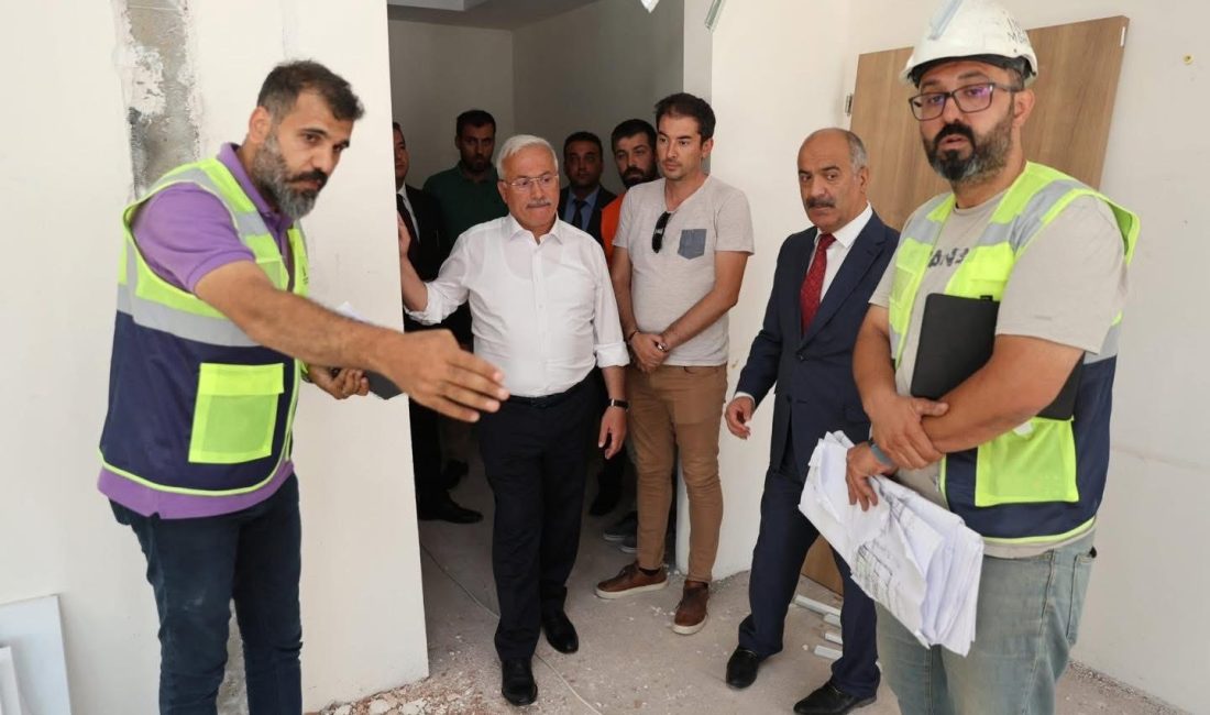 Vali Kumbuzoğlu, Aksaray Milli Eğitim Akademisi’ndeki projeleri yerinde inceledi, yetkililerden