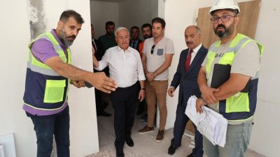 Vali Kumbuzoğlu, Aksaray Milli Eğitim Akademisi’ndeki projeleri yerinde inceledi, yetkililerden