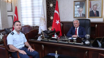 Ekecik Hava Radar Komutanlığı’na atanan Üsteğmen Harun Ceylan, Aksaray Valisi