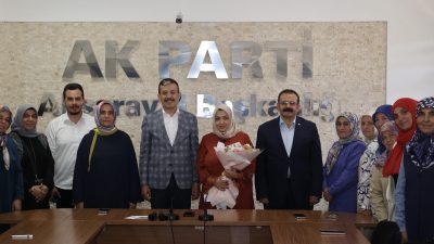 AK Parti kadın kollarında görev değişimi!