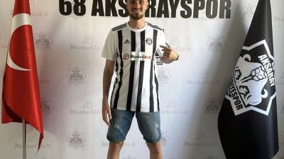 Aksarayspor’un başarılı stoperi 1. Lig yolcusu oldu