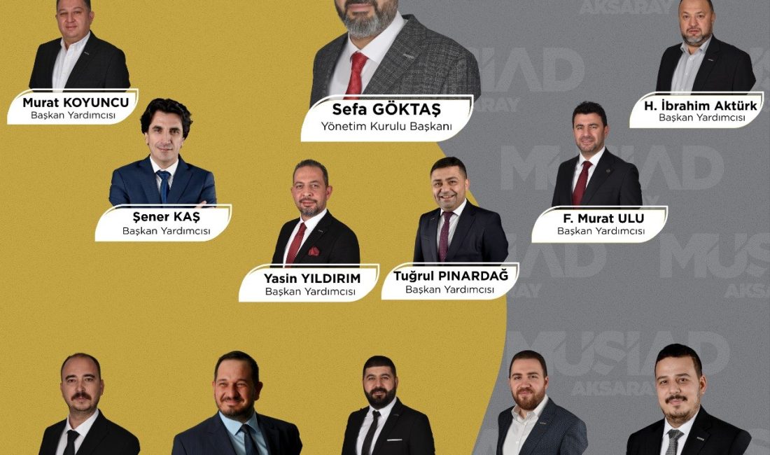 MÜSİAD Aksaray Şube Başkanı Sefa Göktaş başbakanlığında il binasında bira
