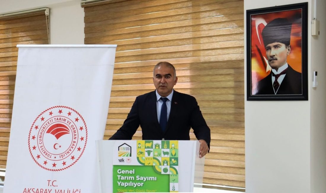 TÜİK uzmanları eşliğinde düzenlenen eğitim sonrası Aksaray’da il ve ilçe