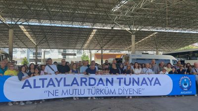 Aksaray Kamu-Sen, 3 otobüslük kafileyle Bulgaristan’dan Çekya’ya uzanan kültürel bir