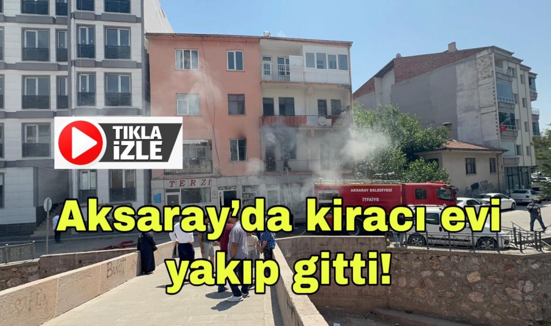 Dere Mahallesi’nde çıkan yangın paniğe neden oldu, can kaybı yaşanmadı.