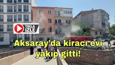 Dere Mahallesi’nde çıkan yangın paniğe neden oldu, can kaybı yaşanmadı.