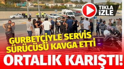 Aksaray’da trafikte başlayan tartışma kısa sürede büyüyerek kavgaya dönüştü. Polis