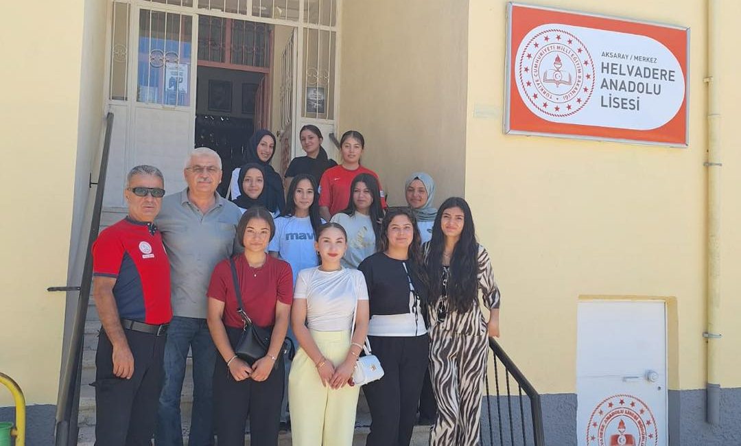Aksaray Helvadere Anadolu Lisesi’nde, afetlere karşı bilinçli bir nesil yetiştirme
