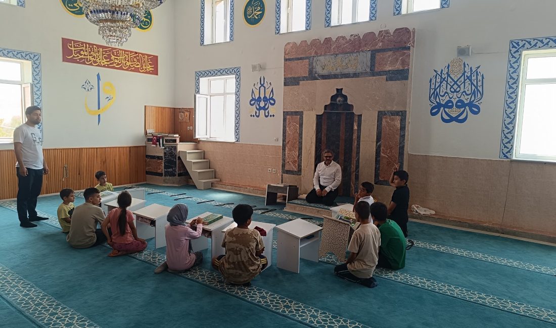 Ağaçören İlçe Müftülüğü, yaz döneminde çocukların dini ve ahlaki eğitim