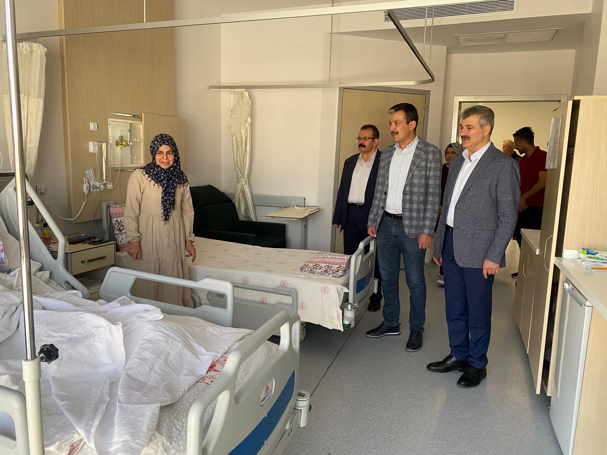 AK Parti Aksaray İl Başkanı Hamza Aktürk, Milletvekili Hüseyin Altınsoy