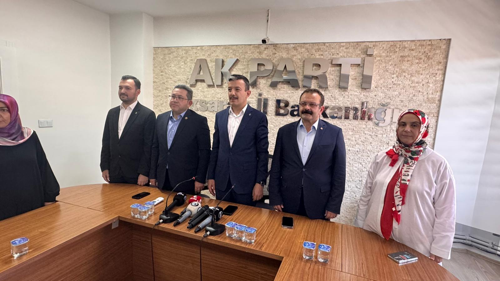 Ak Parti İl Başkanı Hamza Aktürk: “Şehitlerimizin gayesi menziline ulaşmıştır.