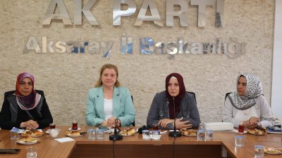 AK Parti Genel Merkez Kadın Kolları MKYK Üyeleri Aysel Demir