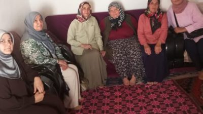Aksaray’da kadın dayanışması ve toplumsal bağları güçlendirmeye yönelik yürütülen ziyaretler