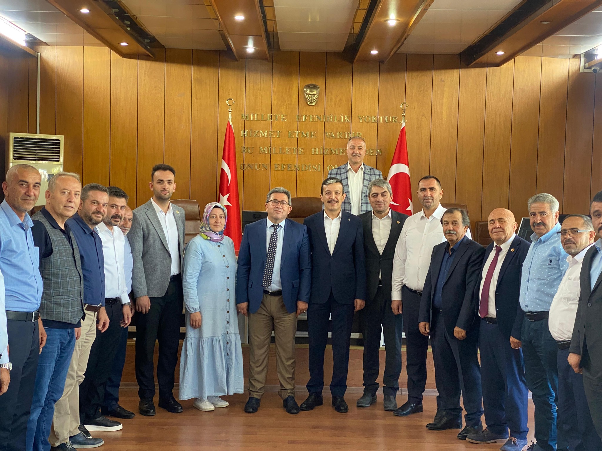 AK Parti Aksaray İl Başkanı Hamza Aktürk, İl Genel Meclisi’ni