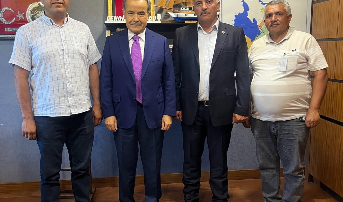 AK Parti Aksaray Milletvekili Cengiz Aydoğdu’yu Yeşiltepe Belediye Başkanı İsmail