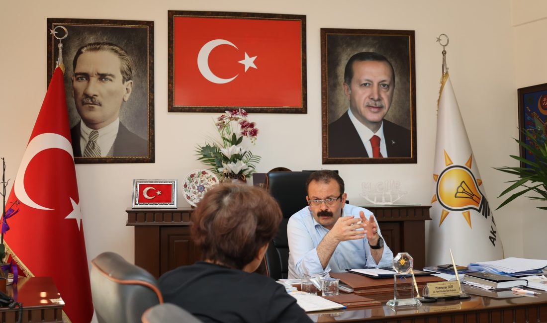 AK Parti Aksaray Merkez İlçe Başkanı Muammer Gür, “Halk Buluşmaları”