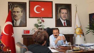 AK Parti Aksaray Merkez İlçe Başkanı Muammer Gür, “Halk Buluşmaları”