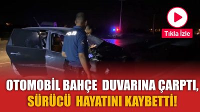 Yavuz Sultan Selim Mahallesi’nde meydana gelen kazada, kontrolünü kaybeden otomobil