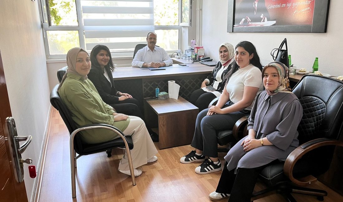 Aksaray Aile ve Sosyal Hizmetler İl Müdürü Nurettin Ulaş, beraberindeki
