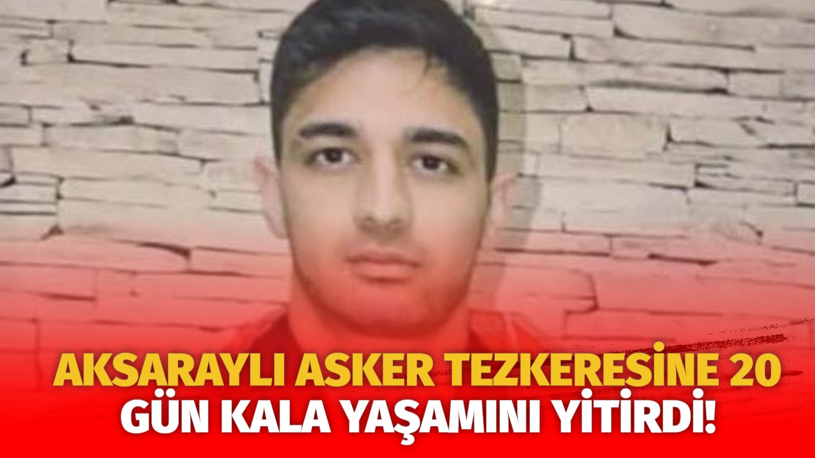 Aksaraylı 21 yaşındaki asker Berkay Alik, çarşı izninde girdiği denizde