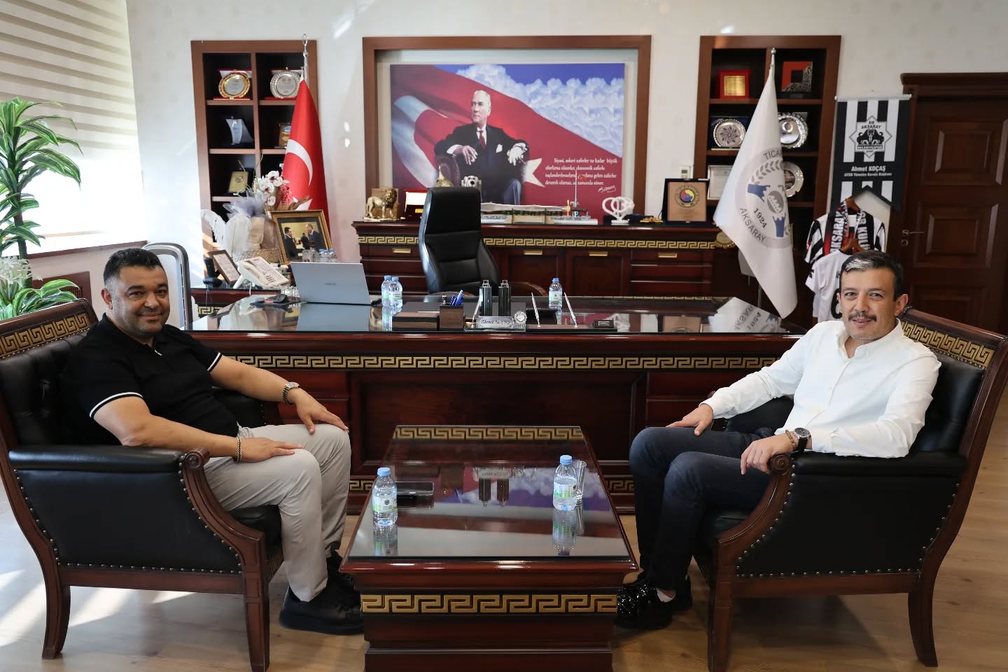 AK Parti Aksaray İl Başkanı Hamza Aktürk, Aksaray Ticaret ve