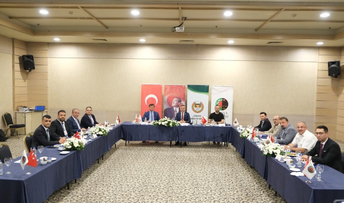 İç Anadolu Bölgesi’nde görev yapan baro başkanları, bölgesel hukuki meseleleri