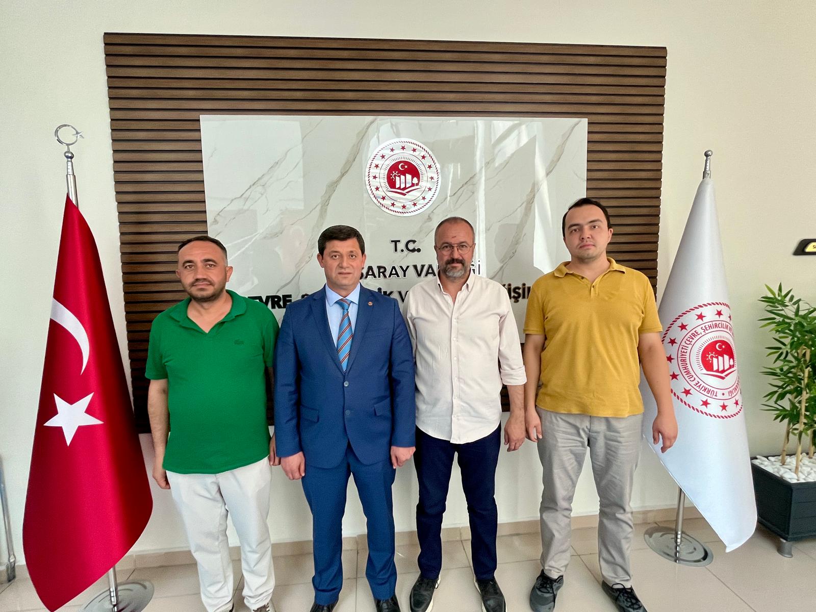 Aksaray Barosu, meslektaşlarıyla olan bağlarını pekiştirmeye yönelik ziyaretlerine devam ediyor.
