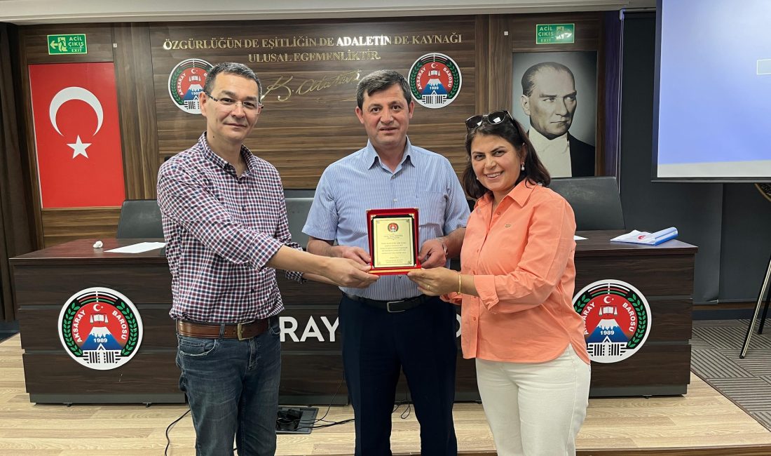 Aksaray Barosu tarafından düzenlenen 2025/5 grup Bilirkişilik Temel Eğitimi başarıyla