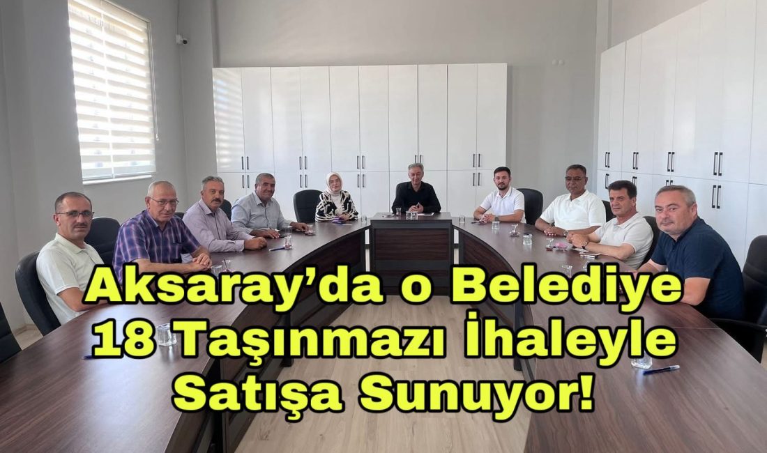 Dükkan, arsa ve kiralık muhtarlık binası 11 Temmuz’da ihaleye çıkıyor