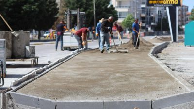 Aksaray Belediyesi, şehir estetiğini güçlendiren ve yaya güvenliğini artıran projelerine