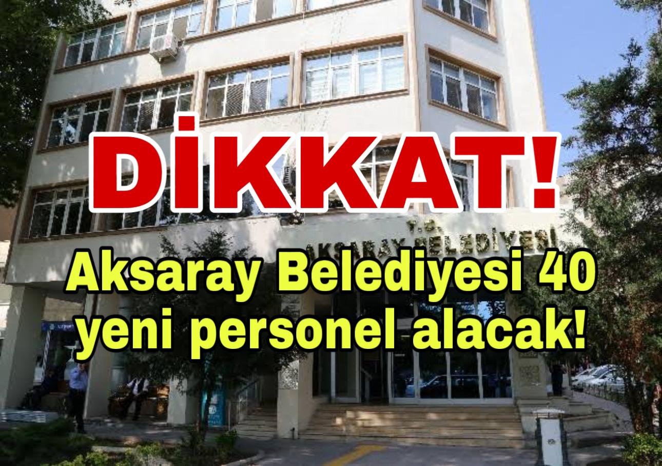 Belediye, 25 itfaiye eri ve 15 zabıta memuru alımı yapacak.