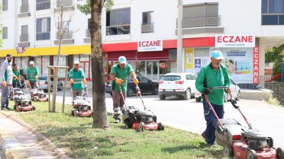  Aksaray Belediyesi, doğayla uyumlu şehircilik anlayışı çerçevesinde kent genelindeki yeşil