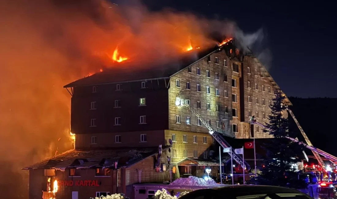 Kültür ve Turizm Bakanlığı, Bolu'daki Grand Kartal Otel'de 78 kişinin