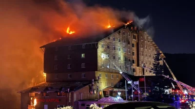 Kültür ve Turizm Bakanlığı, Bolu'daki Grand Kartal Otel'de 78 kişinin