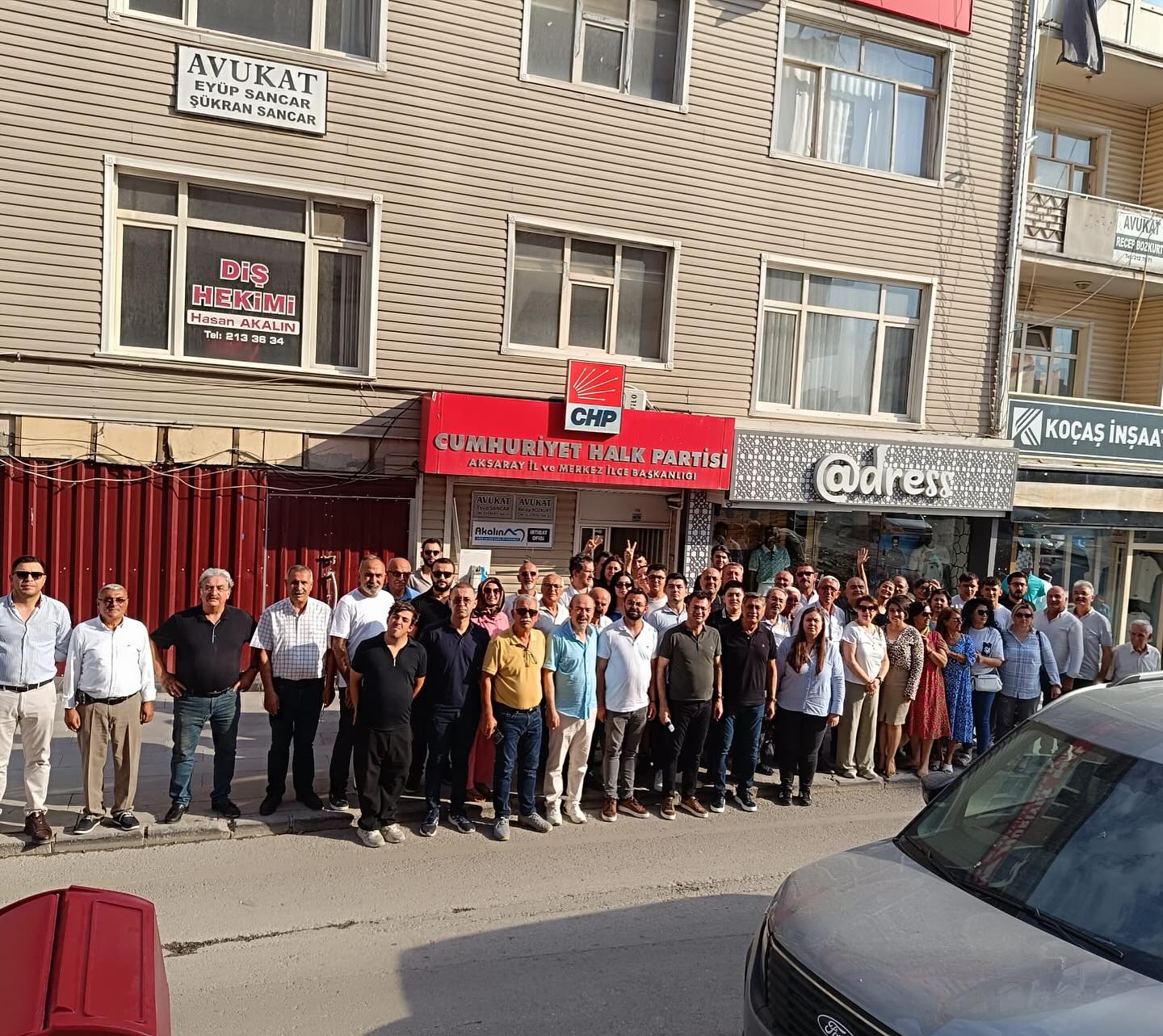 Cumhuriyet Halk Partisi Aksaray İl Başkanlığı, 1 Ağustos Cuma günü