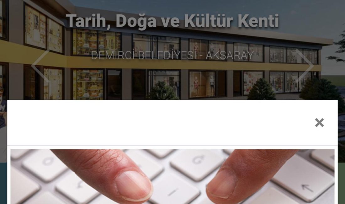 Aksaray’ın Demirci beldesinde vatandaş odaklı hizmet anlayışıyla çalışmalarını sürdüren Demirci