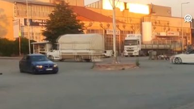 Kırşehir’de bir sürücü otomobiliyle drift atmasının bedelini ödedi. Sürücüye 46