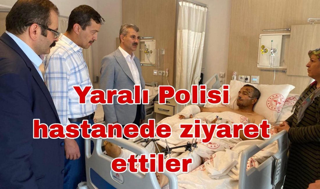 Denetimden kaçan motosikletlinin çarptığı polis memuru Yusuf Ceritoğlu’na, AK Parti