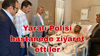 Denetimden kaçan motosikletlinin çarptığı polis memuru Yusuf Ceritoğlu’na, AK Parti