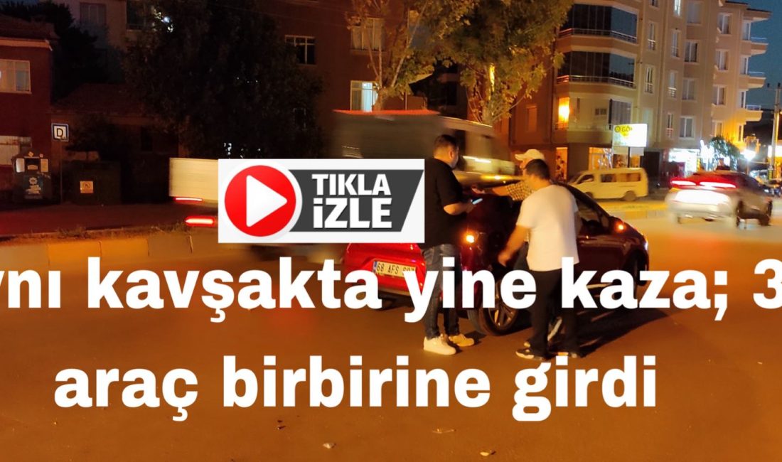 Ereğlikapı Mahallesi’nde 3 Araç Çarpıştı, Mahalleli İsyan Etti
