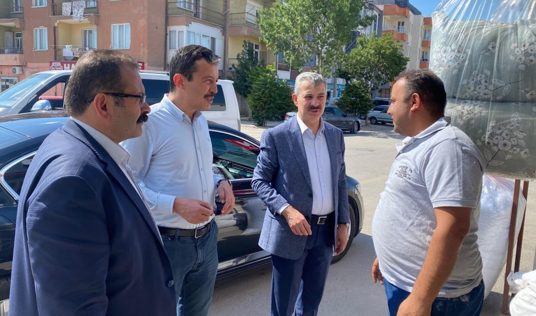 AK Parti Aksaray İl Başkanı Hamza Aktürk, Aksaray Milletvekili Hüseyin
