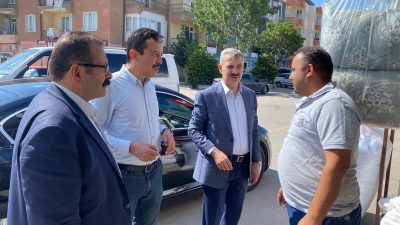 AK Parti Aksaray İl Başkanı Hamza Aktürk, Aksaray Milletvekili Hüseyin