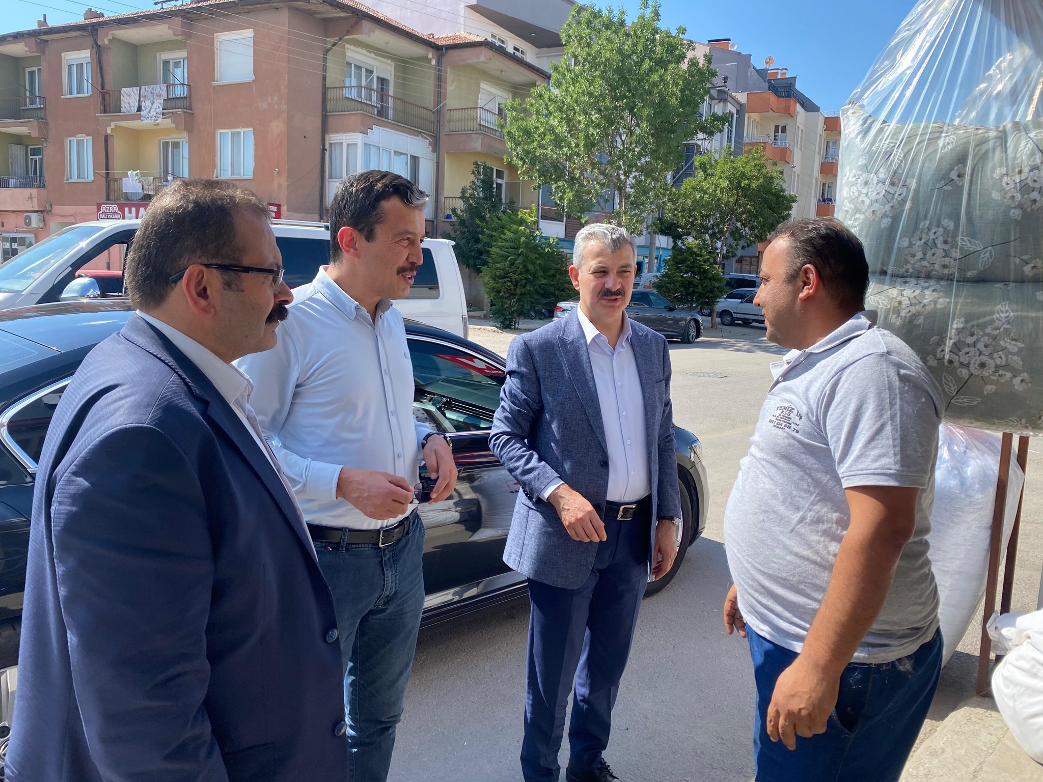 AK Parti Aksaray İl Başkanı Hamza Aktürk, Aksaray Milletvekili Hüseyin
