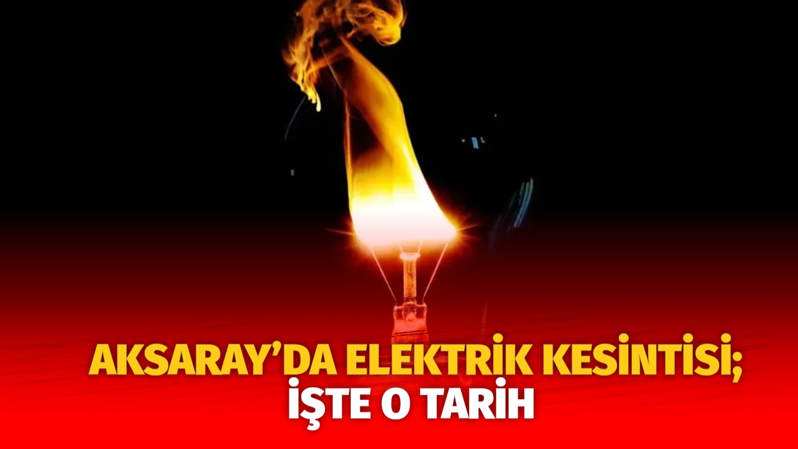 MERAM Elektrik Dağıtım Şirketi tarafından yapılan açıklama kapsamında Aksaray’ın bazı