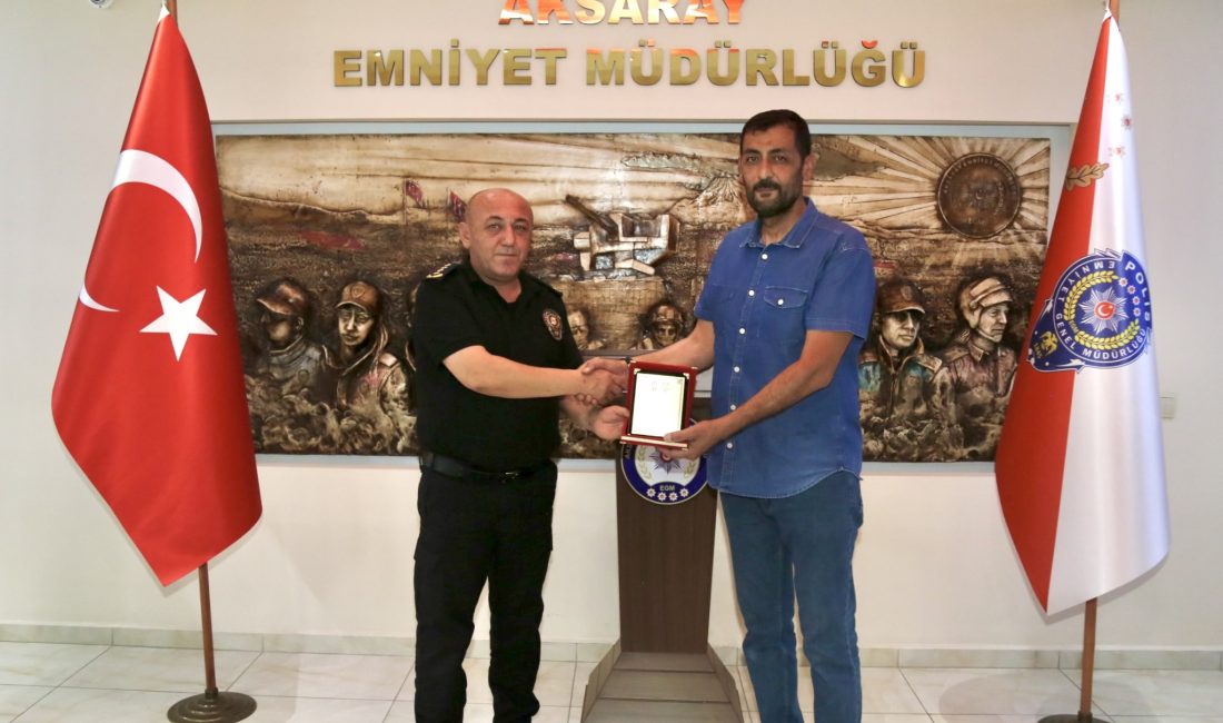 Aksaray İl Emniyet Müdürlüğü’nde uzun yıllar boyunca özveriyle görev yapan