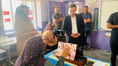 Eskil ilçesine bağlı İkizce köyünde kadınların üretkenliğini destekleyen önemli bir